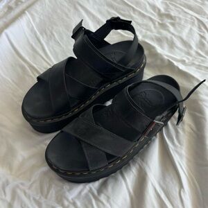 Dr. Martens Black Sandals